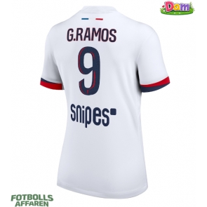 Paris Saint-Germain Goncalo Ramos #9 Bortatröja Kvinnor 2025-26 Kortärmad